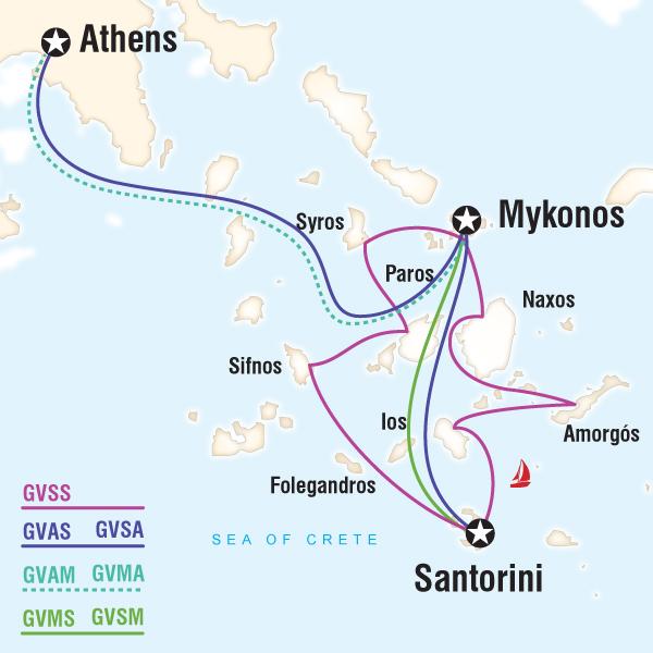 Greek Islands Sailing Tours G Adventures