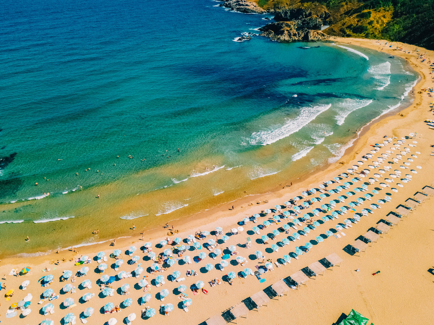 The golden sands of Silistar Beach in Bulgaria — Martin DM