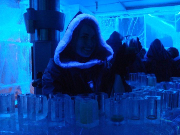<p>"Drinking it all in at the Stockholm Ice Bar!" Amanda W., USA</p> "Drinking it all in at the Stockholm Ice Bar!" Amanda W., USA