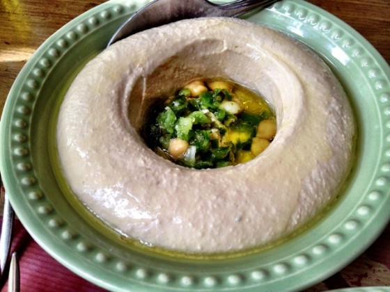 1 hummus