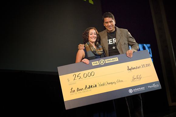 With $25,000 in start-up funding, Planeterra can now bring Lee-Ann’s idea to life.