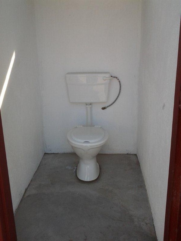Brand new toilets!