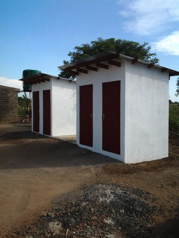 The simplest things often mean the most. New facilities installed at the New Hope Africa Children's Day School