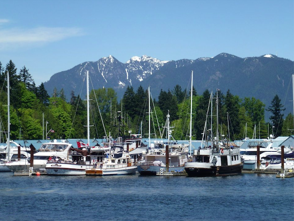 <p>Coal Harbour, a short bus ride from the city. Photo by M Mack.</p> Coal Harbour, marina, a short bus ride from the city. Photo by M Mack.