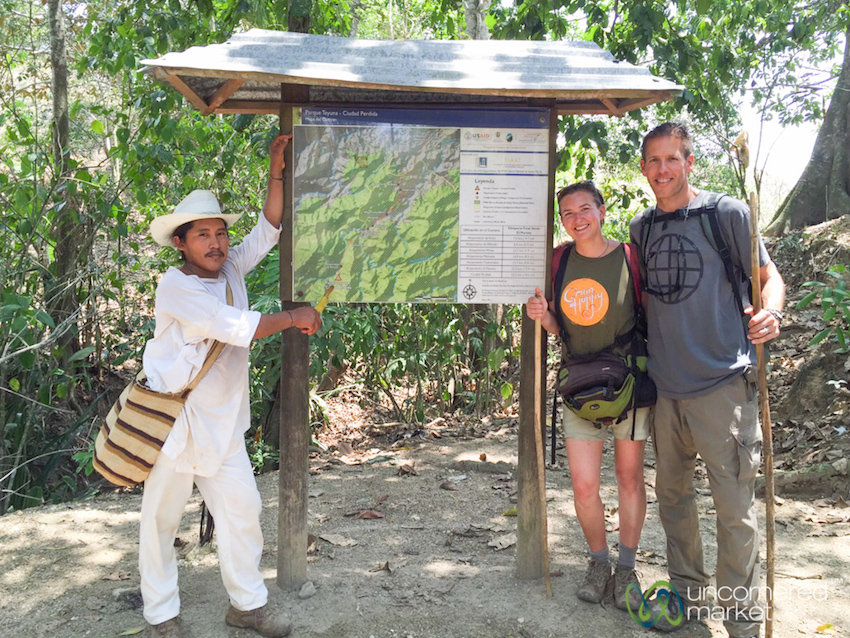 G Adventures' Lost City Trek in Colombia works with indigenous guides to provide employment in the local community and enhance travellers’ experiences.