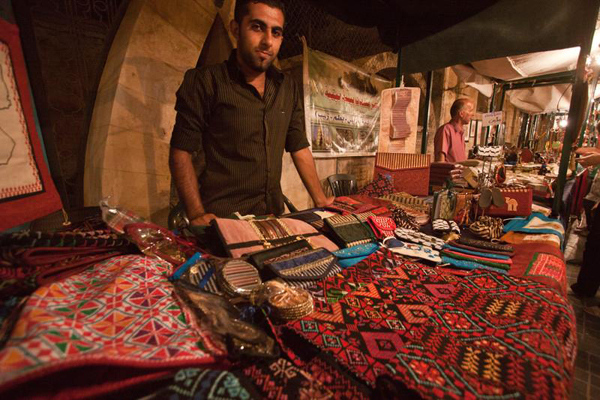 <p>Local merchant in Amman.</p> Local merchant in Amman.