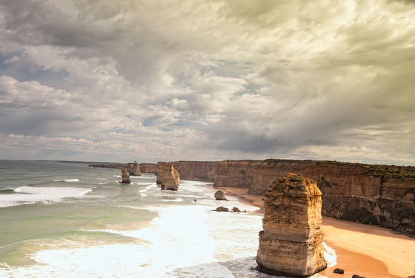 <p>The Twelve Apostles on the Great Ocean Road outside of Melbourne, Australia.</p> The Twelve Apostles on the Great Ocean Road outside of Melbourne, Australia.