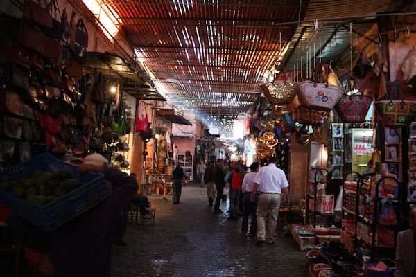 Inside the Medina.