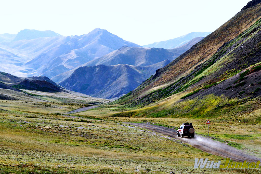 Mountains in the Gurvan Saikhan National Park.