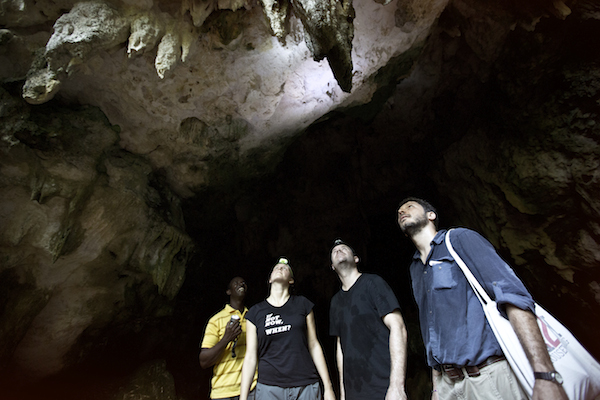<p>Looking up in the Grotte Marie Jeanne (Cave).</p> Looking up in the Grotte Marie Jeanne (Cave).