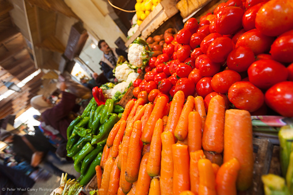 Vegetables At Market, Fez, Morocco