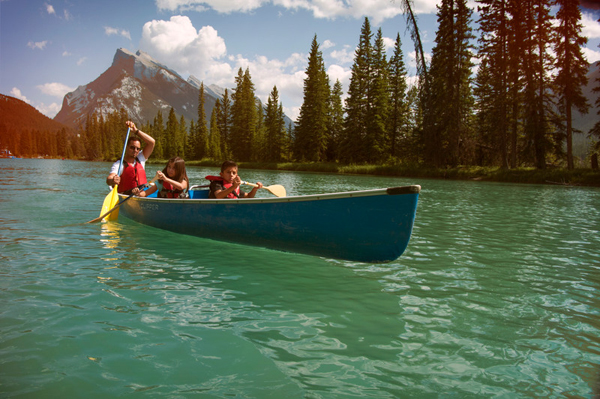 Banff during the summer months. Photo courtesy Leonardo Tamburri.