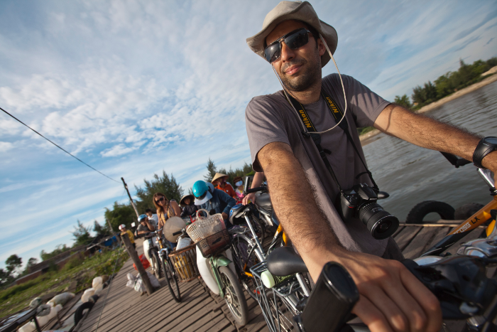 cycling brings you closer to the local people and fellow travellers