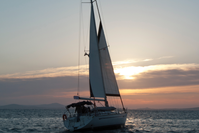 sail off into the Greek sunsets aboard our comfy yachts