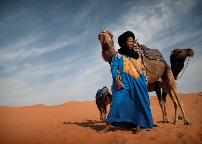 the people of Morocco are known to be as warm as the fur on a camel's back