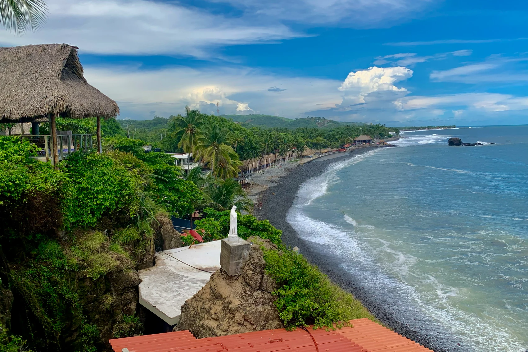 El Sunzal, El Salvador Beach at El Sunzal, El Salvador