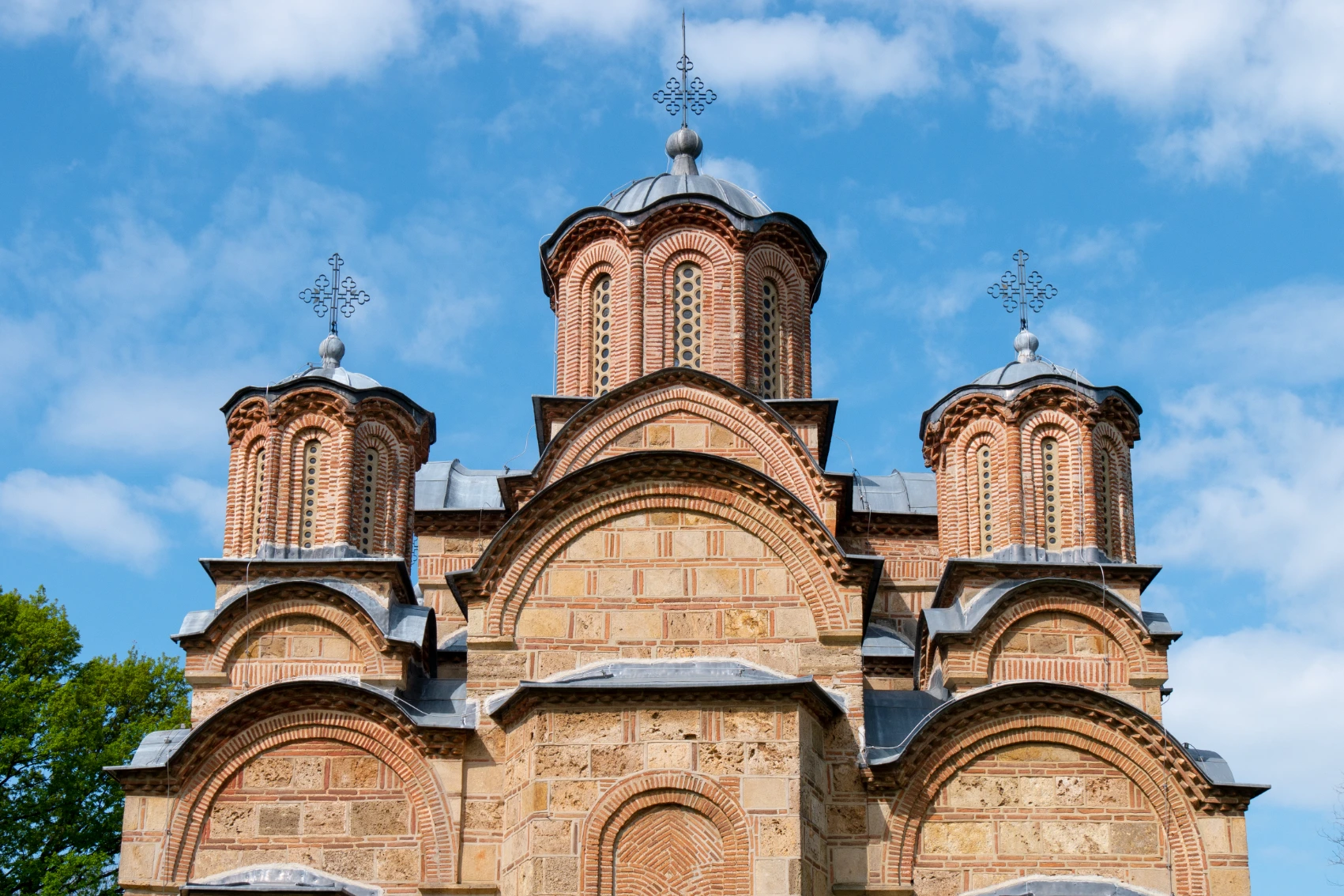 Gračanica Monastery , Kosovo Exterior of Gračanica Monastery in Kosovo