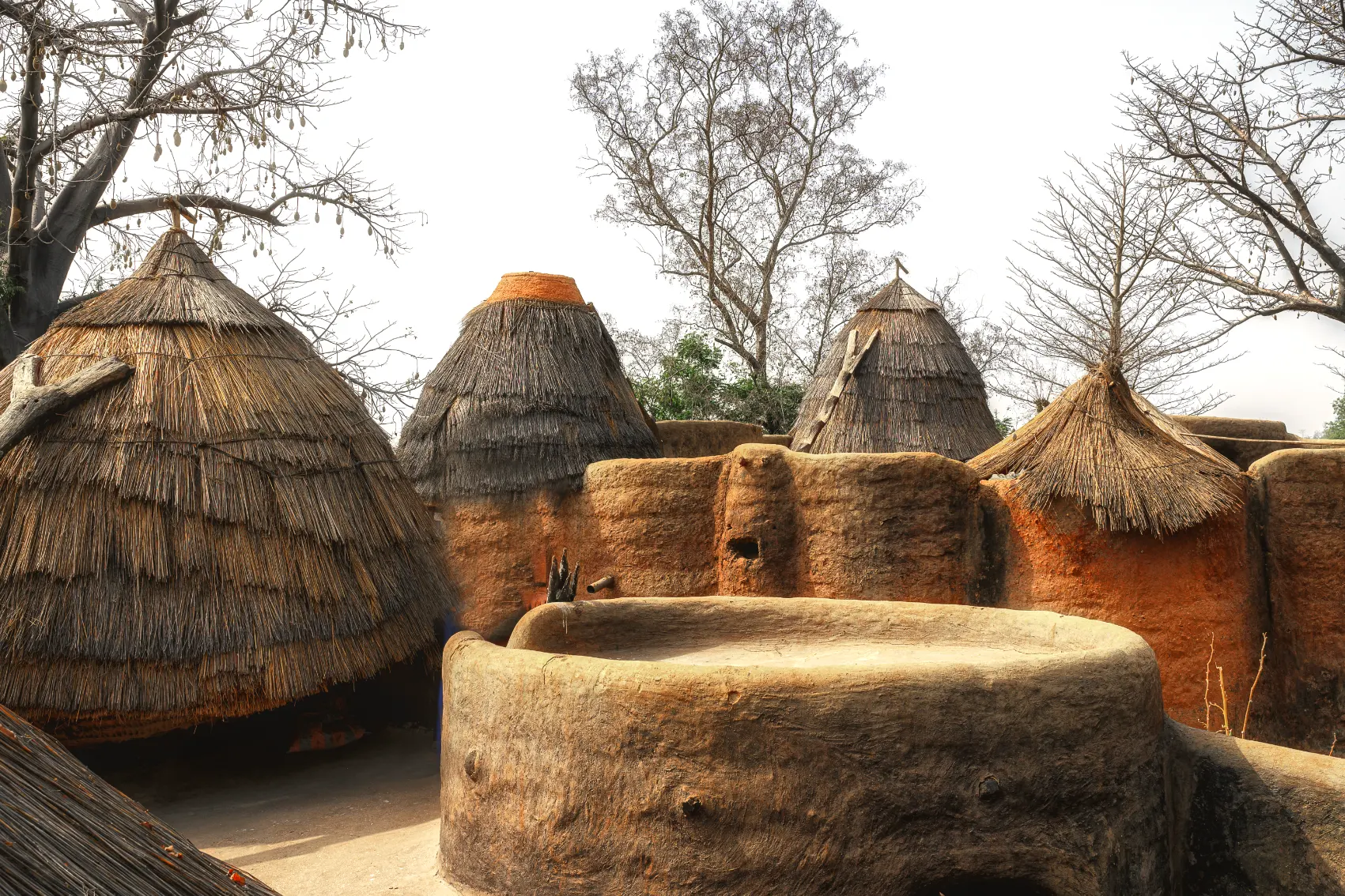 Traditional fortified Tata Somba House in Koutammakou, Land of the Batammariba in Togo