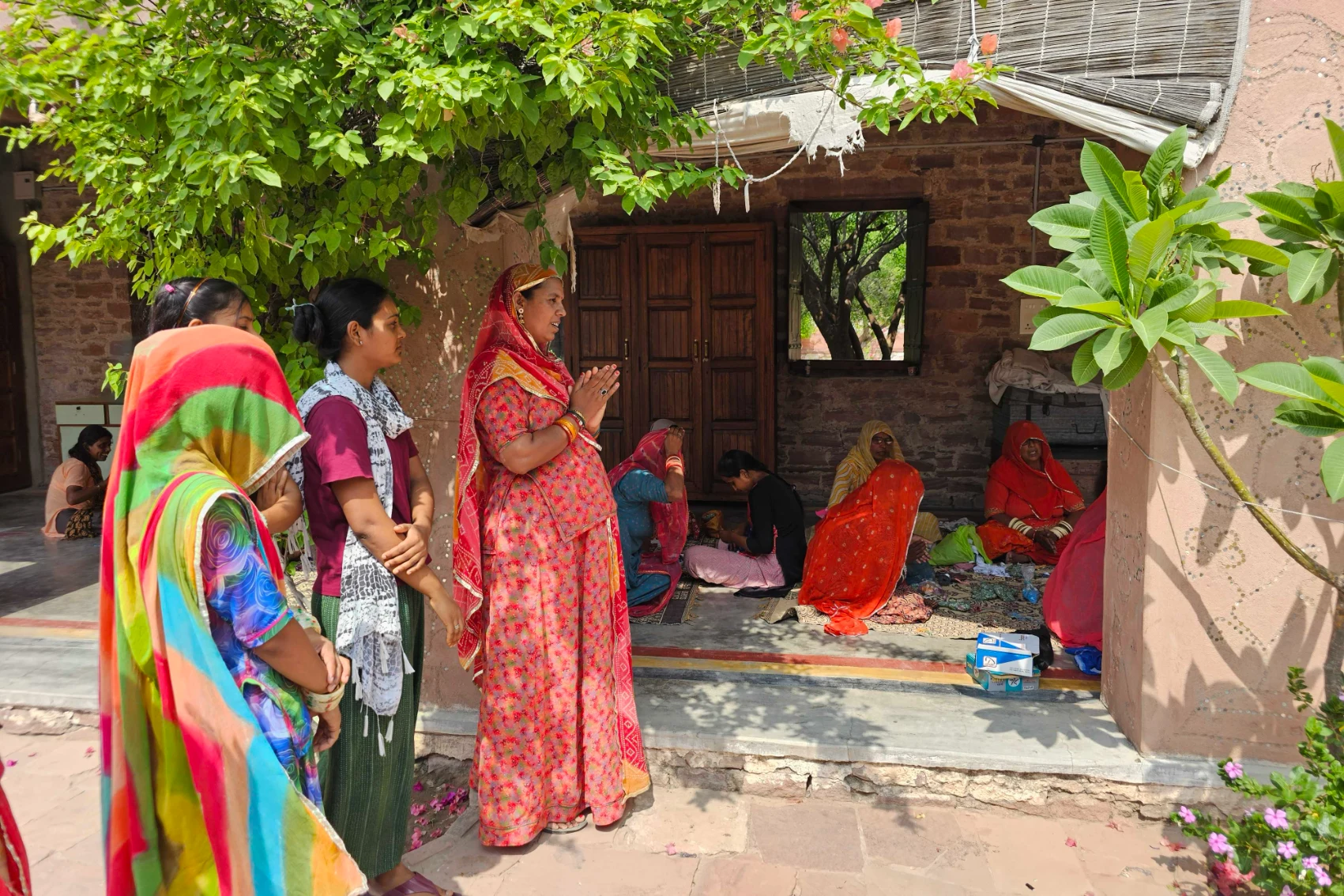 Sunder Rang, India A group of women at Sunder Rang in India