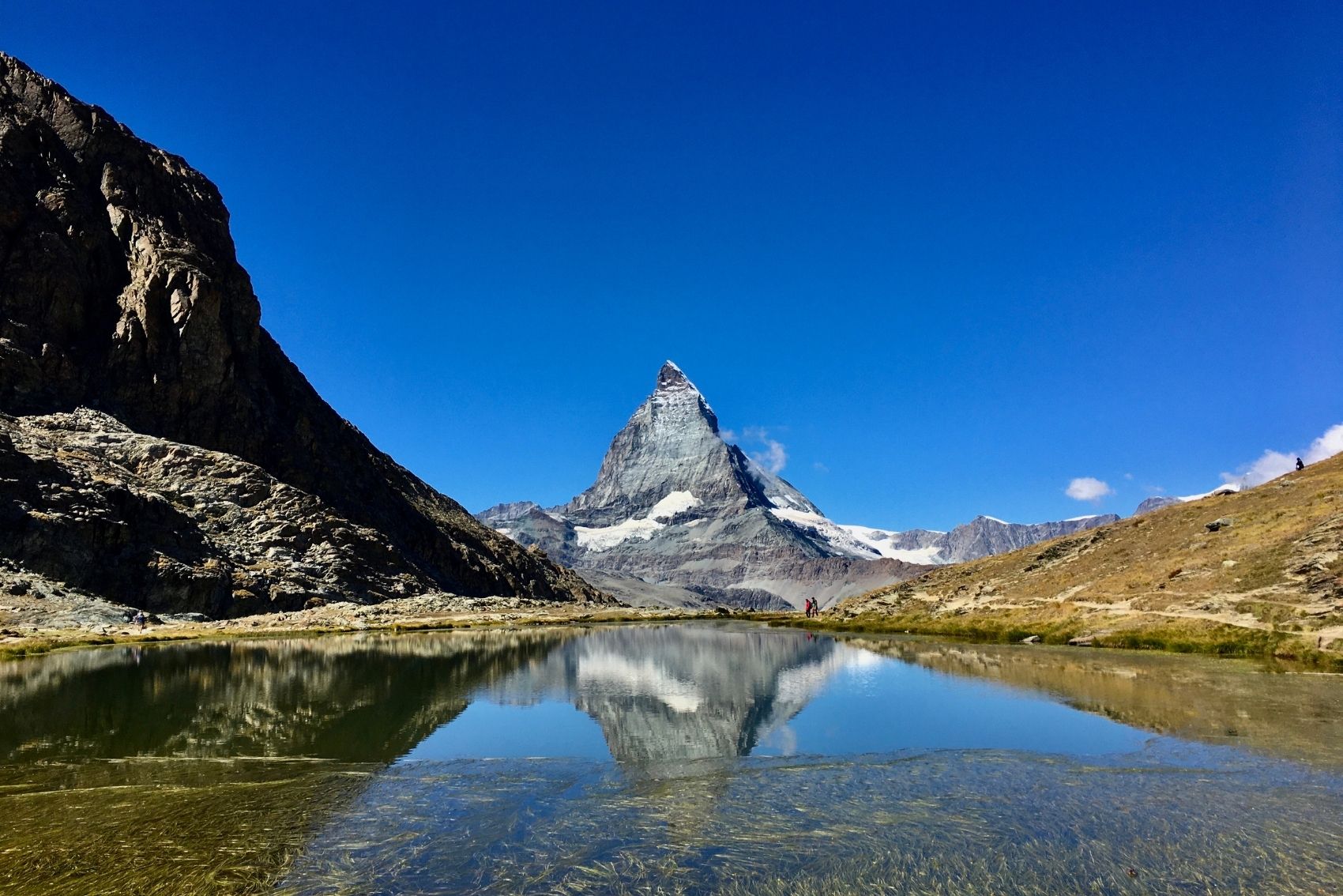 The famous Matterhorn Mountain in Switzerland