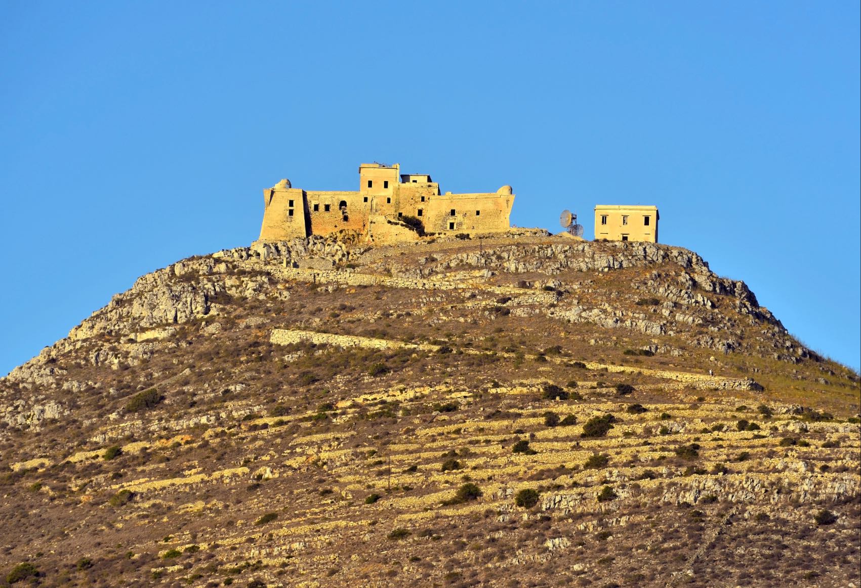 The historic Castello di Santa Caterina in Favignana, Sicily - maudanros