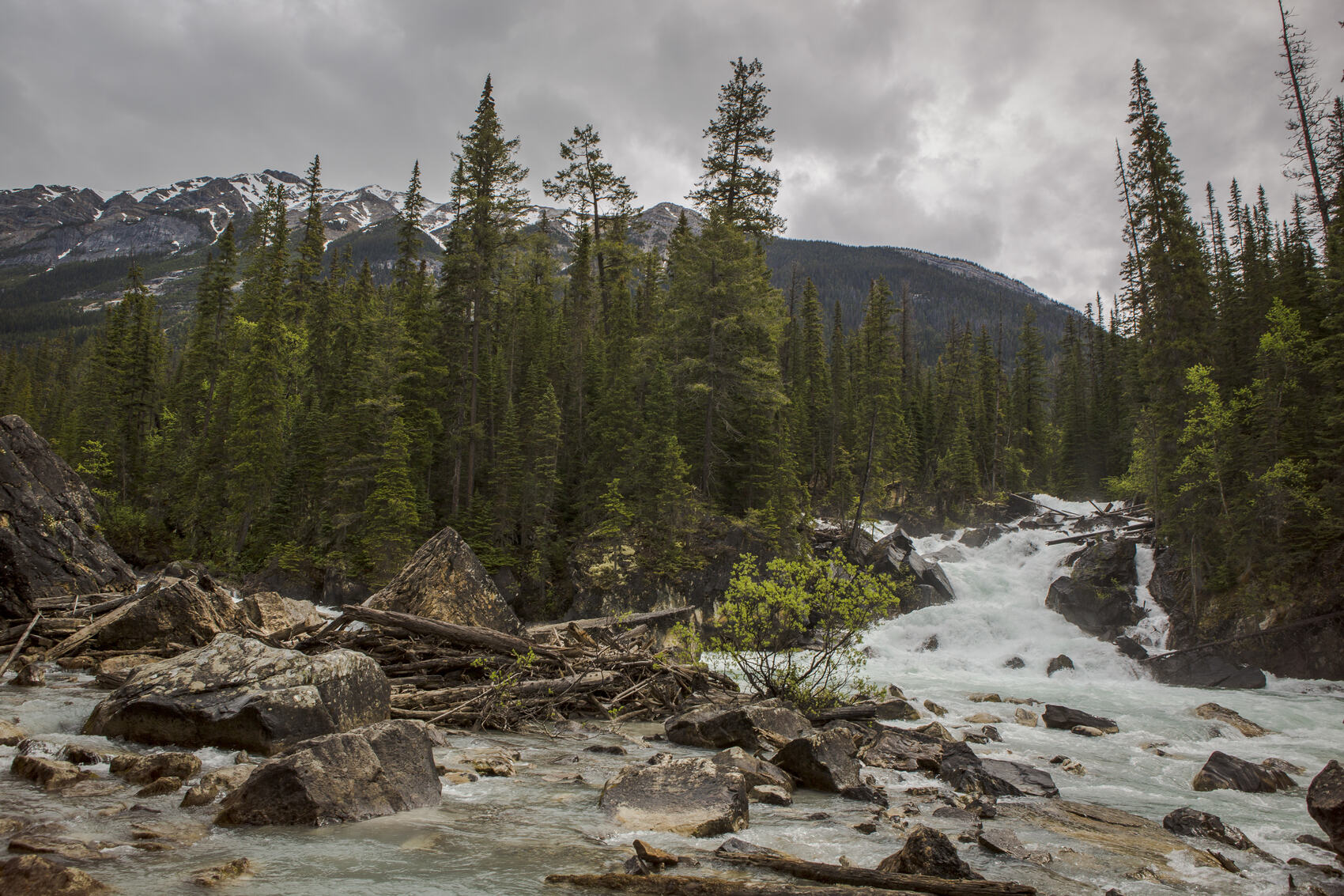 The stunning scenery of Yoho National Park in British Columbia, Canada