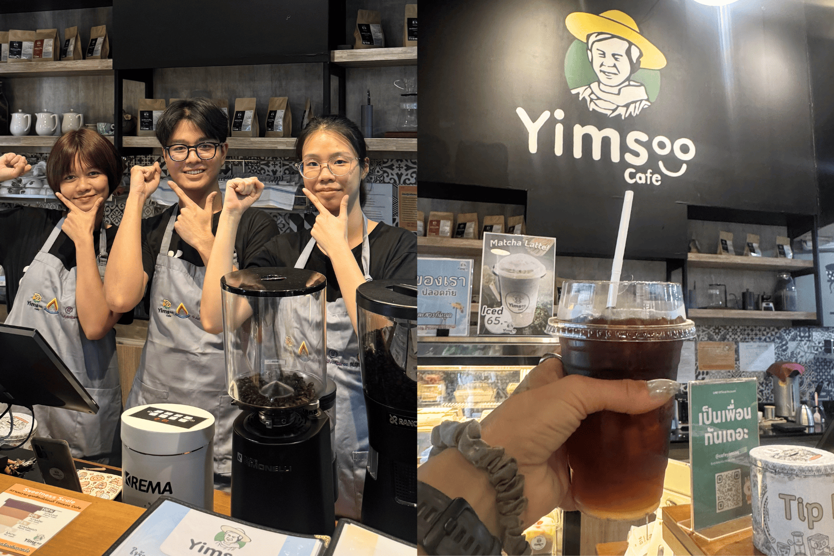 The team of the Yimsoo Cafe in Bangkok for Planeterra
