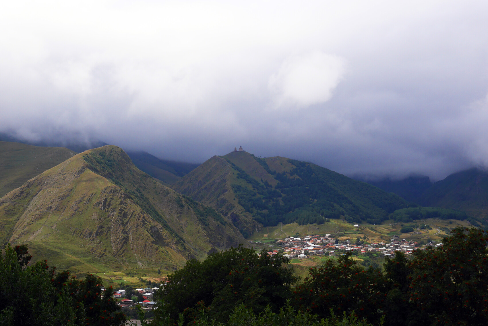 Gergeti Trinity Church in Tbilisi, Georgia