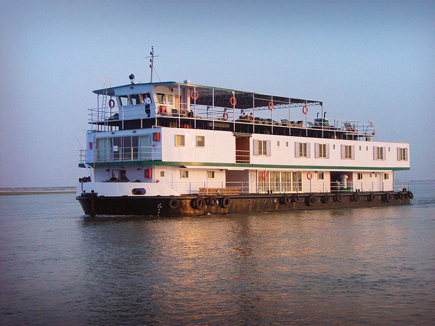 The Ganges river in India.