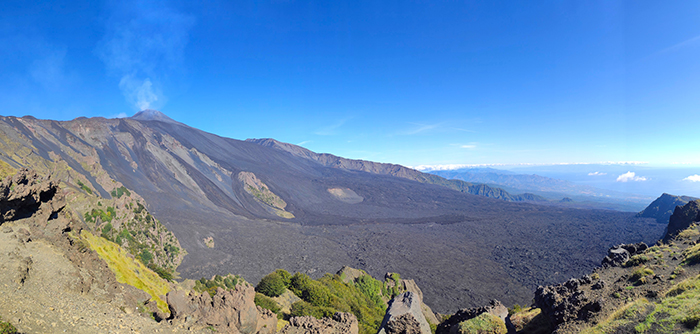 Hike to see the summit craters on Europe's largest active volcano