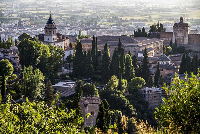 Moorish architecture is all over Andalusia including Granada where you land