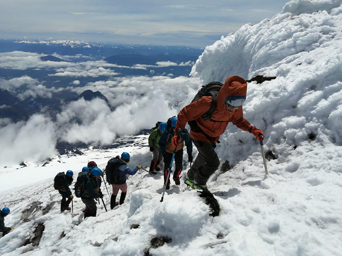 Villarrica volcano hike felt like scaling Everest and remains a favourite group memory