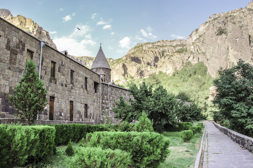 The Geghard Monastery. Photo courtesy Borders of Adventure.