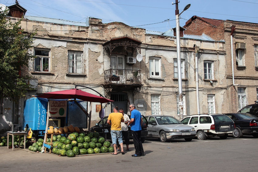 Lose yourself in the streets of Tbilisi. Photo courtesy Borders of Adventure