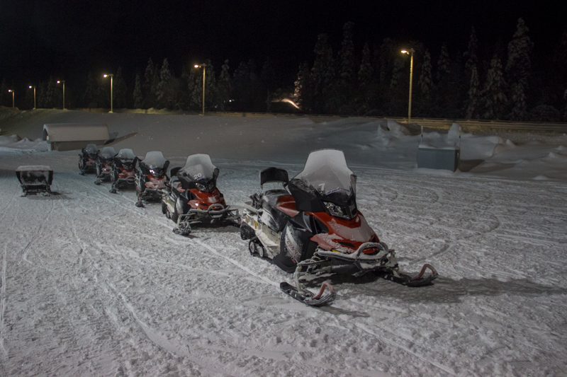 Speed through the wilderness on a snowmobile. Photo courtesy Becky Enright.