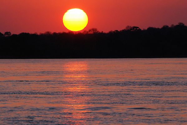 Take in the sunset from the Zambezi river. Photo courtesy Harvey B.