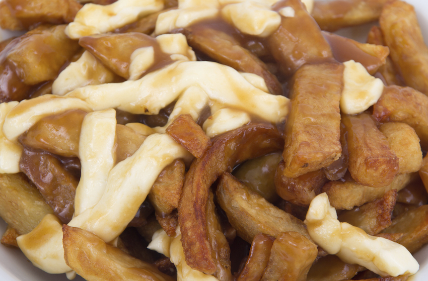 Classic poutine.