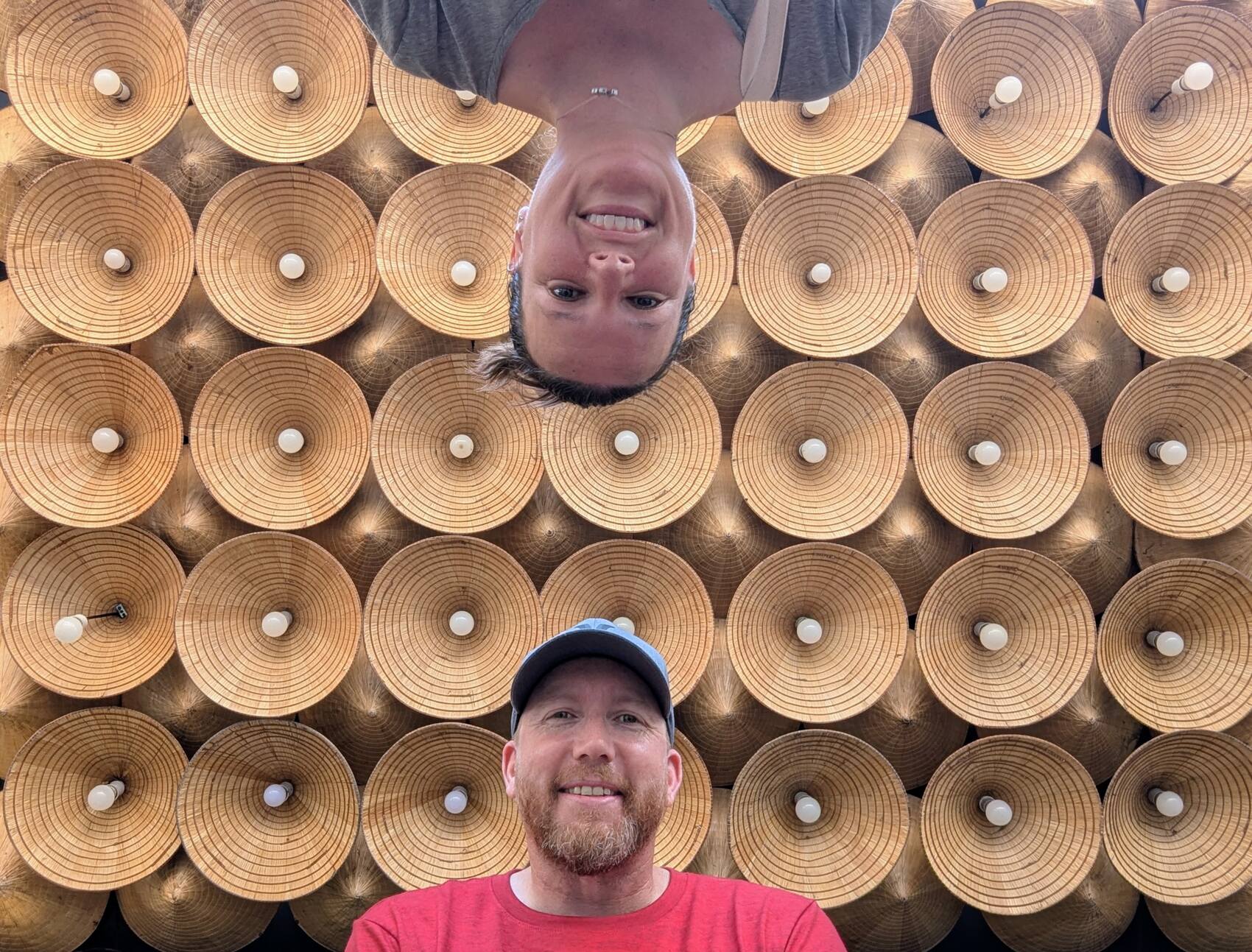 Christian Newberry and her boyfriend Colin in Ho Chi Minh City in Vietnam