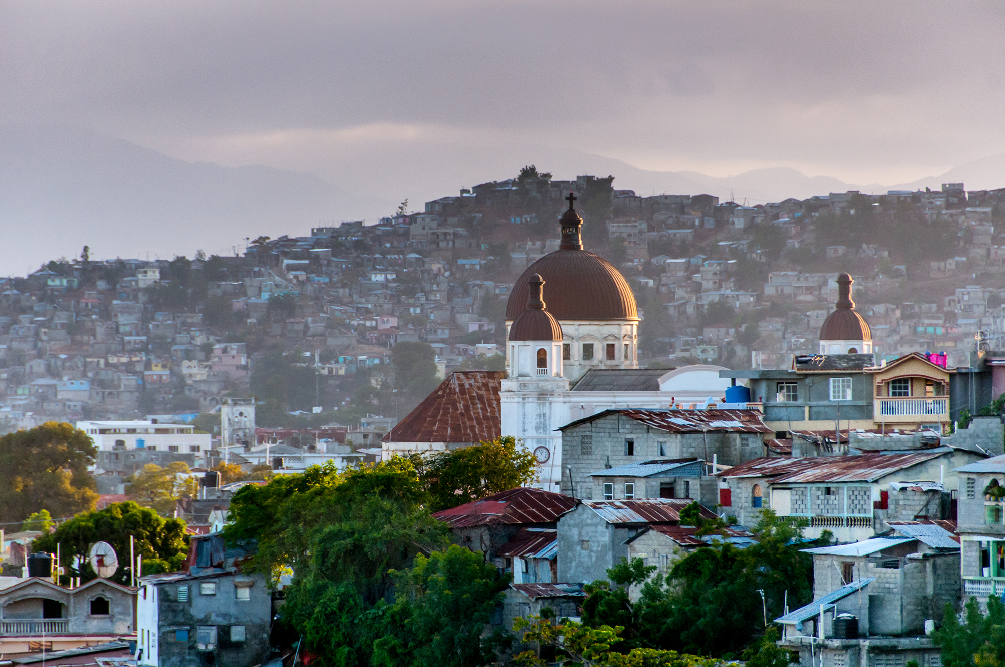 The sun sets on another day in Cap-Haïtien.