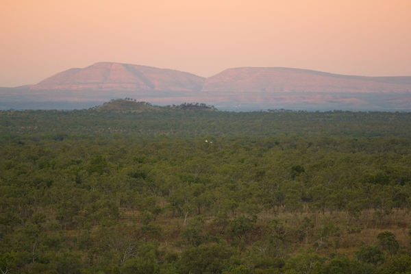 Sunrise over Bell Gorge, the Kimberley.