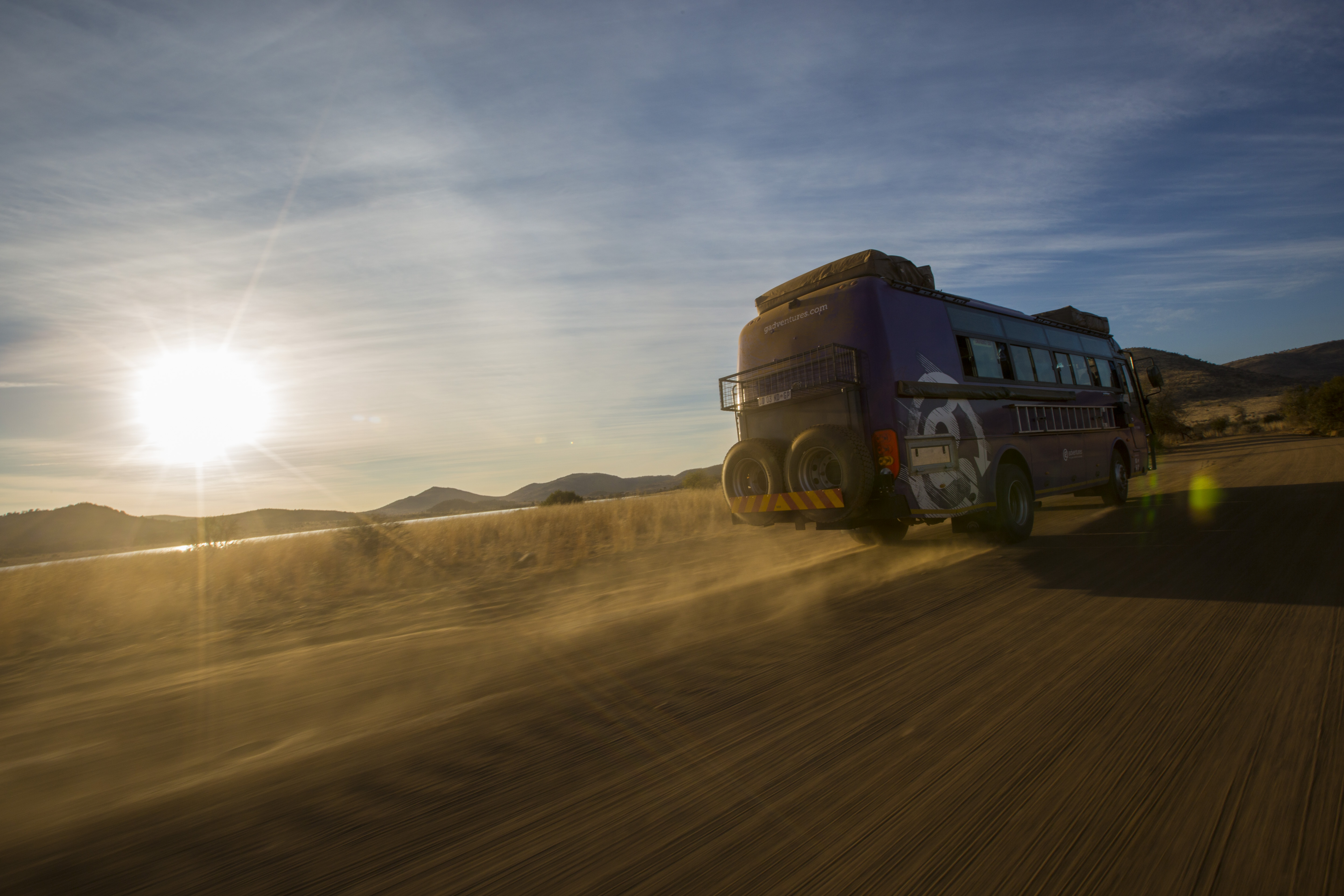 Our overland trucks are specifically designed for the journey.