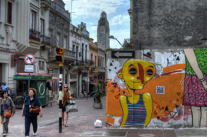 Step outside to see Montevideo’s burgeoning street art scene. Photo courtesy Stephen D.