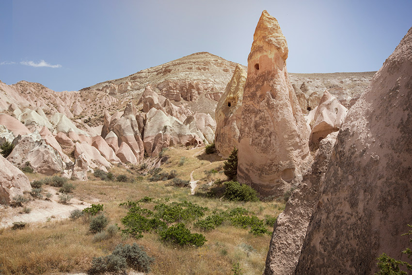 Rose Ridege Valley in Cappadocia.