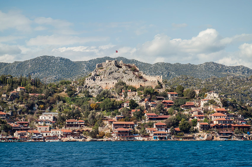 Simena Castle and the Kekona Islands.