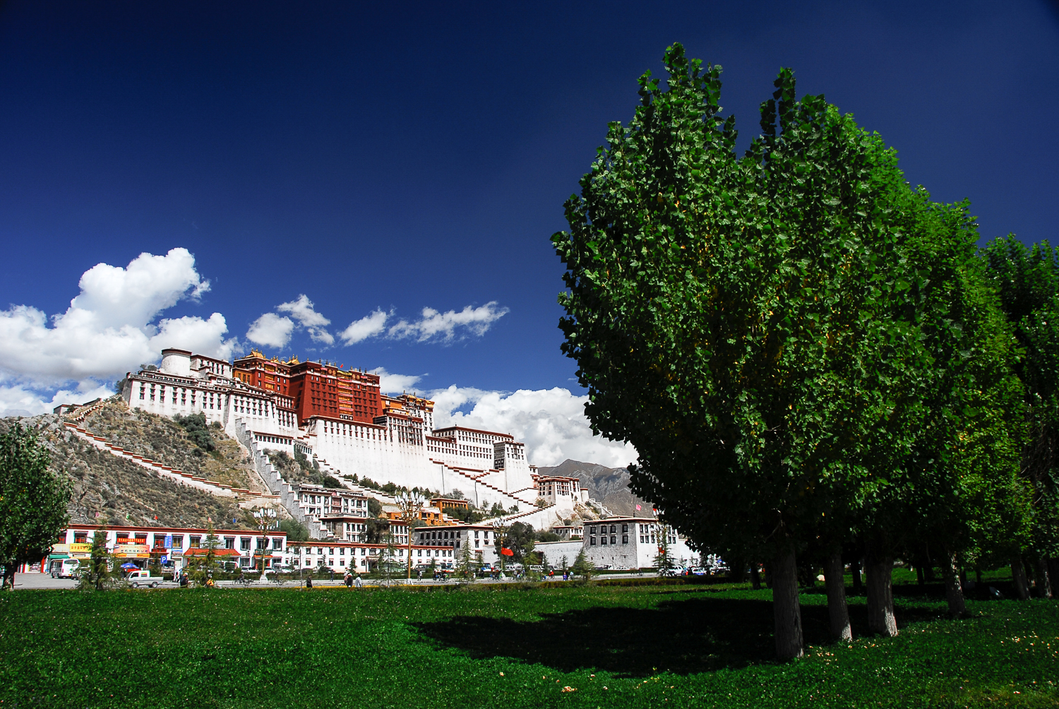 The majesty of Lhasa’s Potala Palace, former chief residence of the Dalai Lama.